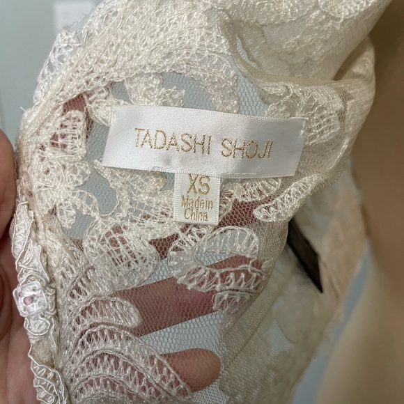 Tadashi Shoji for BHLDN Seville Bridal Topper in Ivory - Picture 4 of 7